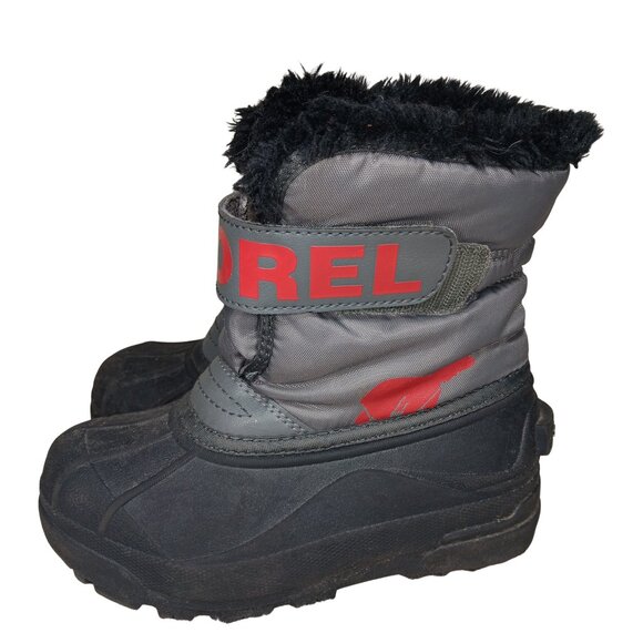 Sorel Toddler Velcro Snow Boots - Picture 1 of 8
